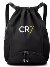 Portugal Soccer Star Number 7 Large Capacity Multi-functional Backpack for Sports and Fitness Storage CR7 Design