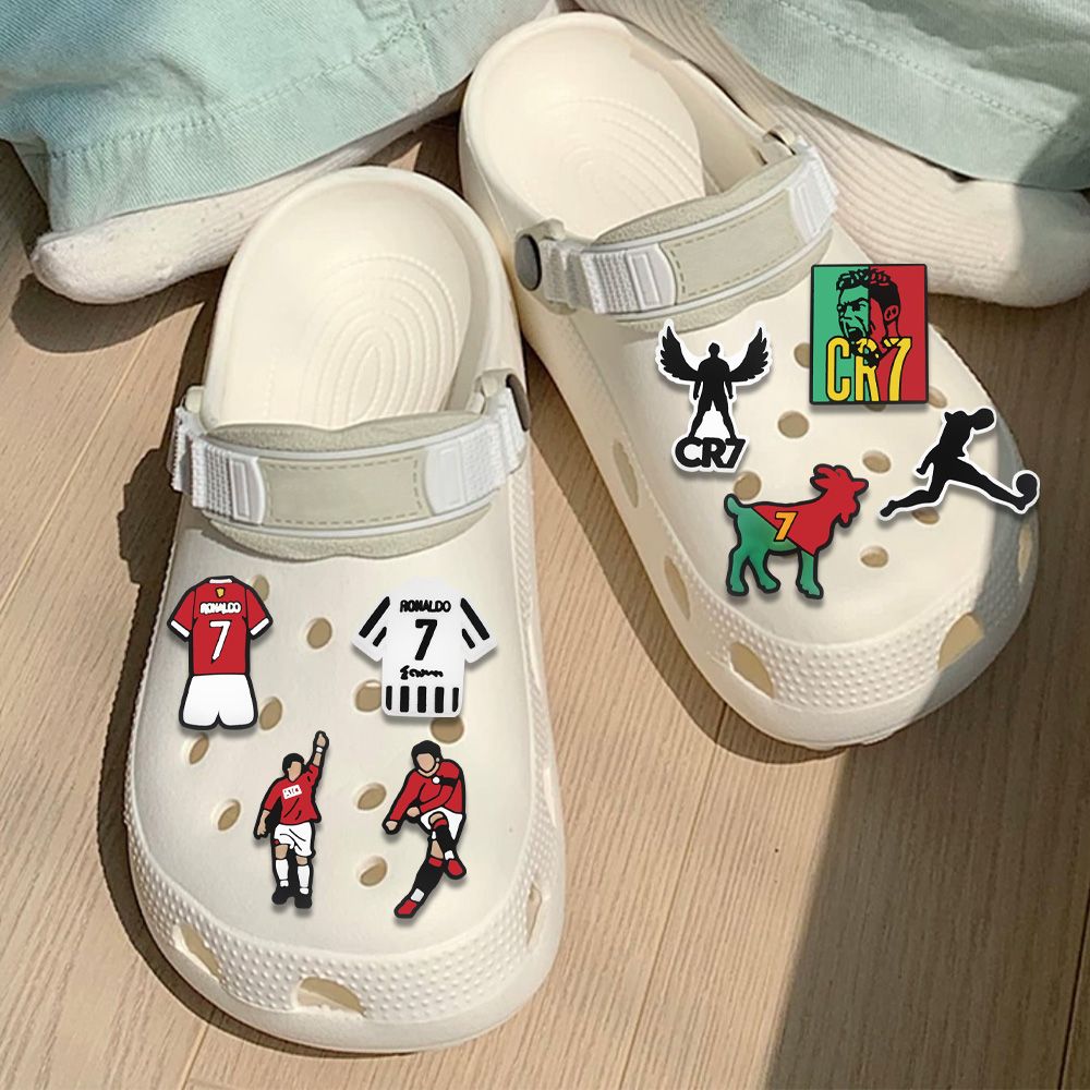 CR7 Crocs Charms Set(18 Pieces)