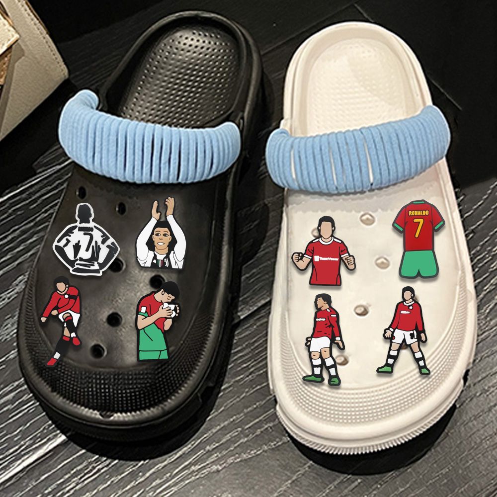 CR7 Crocs Charms Set(18 Pieces)