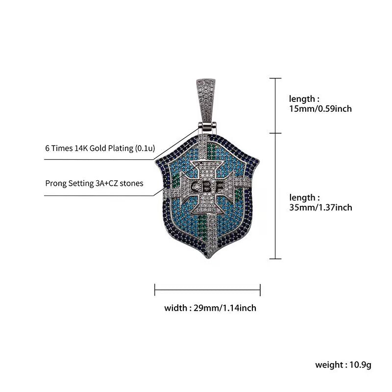 Brazil Energy Diamond Chain(Necklace) BUY 1 GET 4