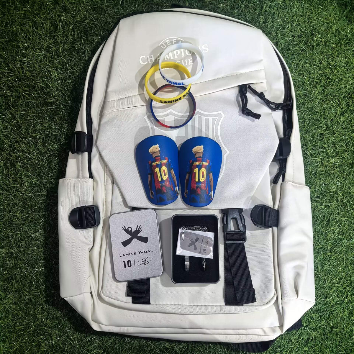 Barcelona Backpack Student Bag Bundle