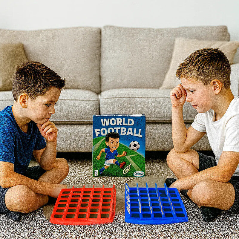 Guess Who? Two-player board game, Play with World Football Stars, Easy to Setup, Gift for Kids Ages 6 and up, One Size Fits All