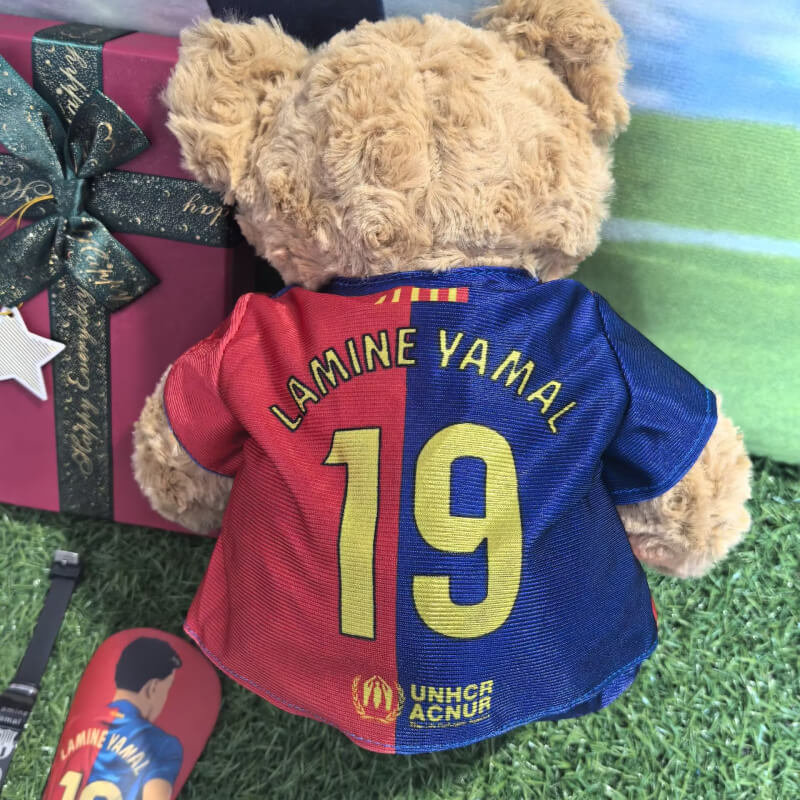 Barcelona Lamine Yamal Bear 2025 Happy Gift
