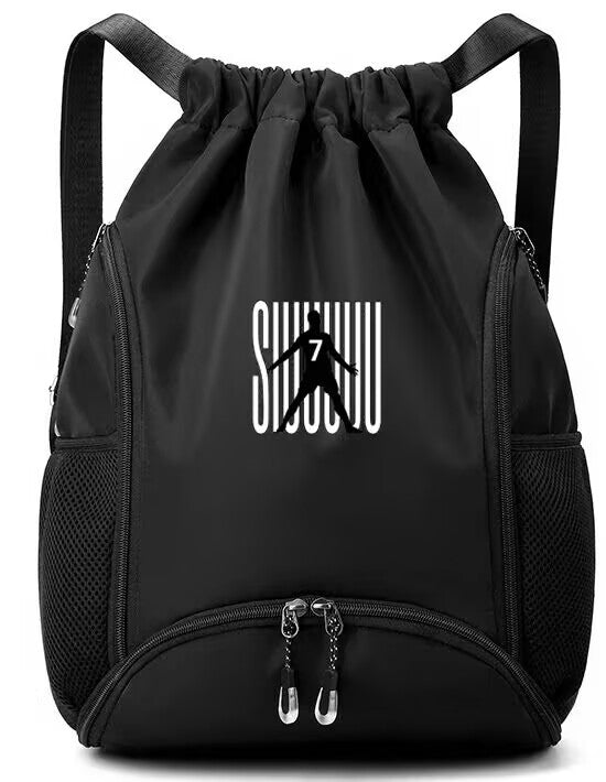 Portugal Soccer Star Number 7 Large Capacity Multi-functional Backpack for Sports "Siuuu"