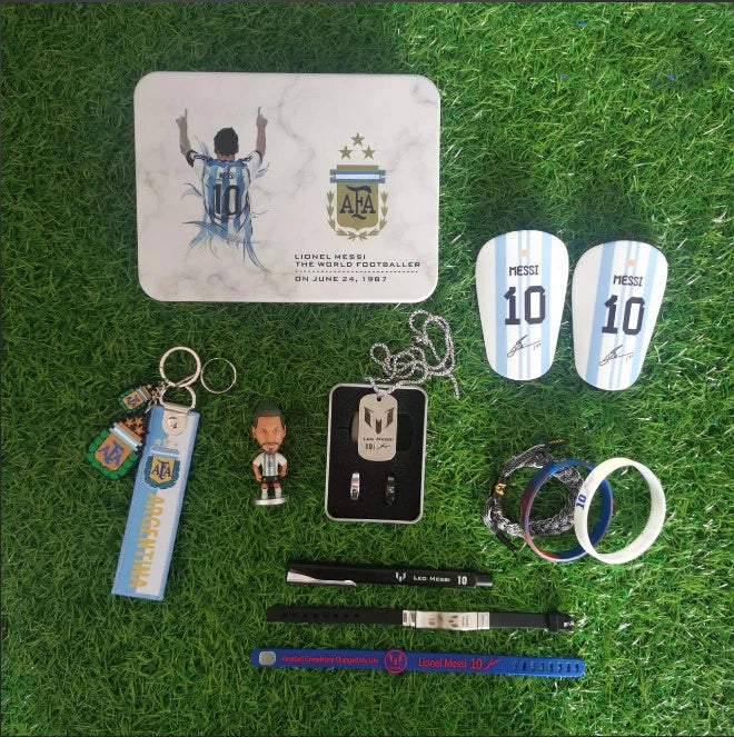No.10 Football Legend Fan Gift Box – Argentina National Team Style (Messi Inspired)